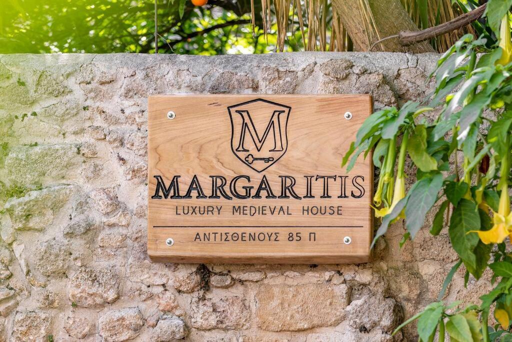 Margaritis Luxury Medieval House Родос Экстерьер фото